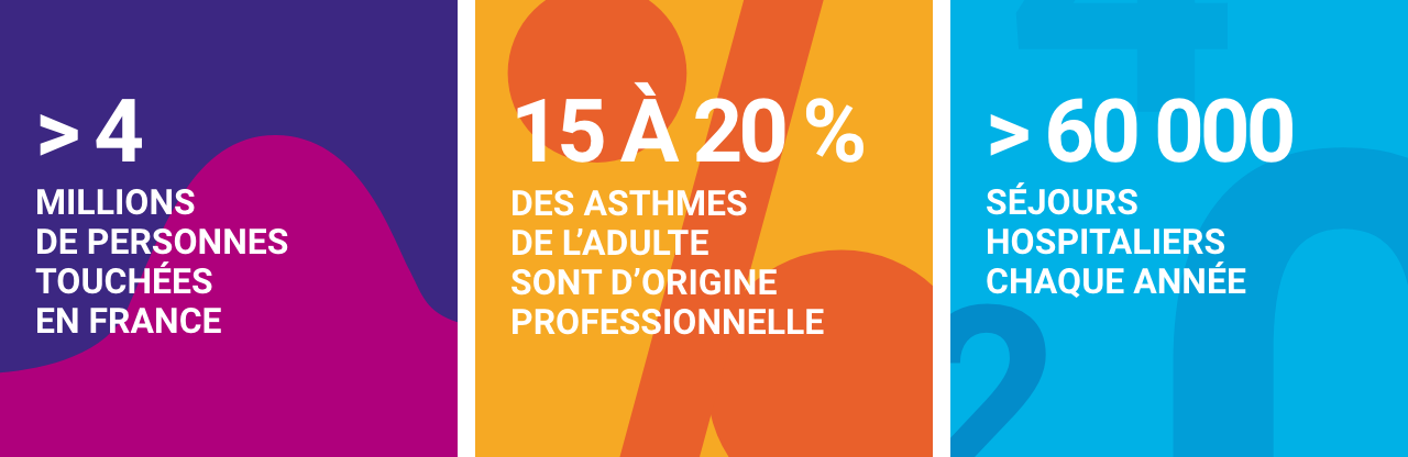 Infographie concernant l’asthme